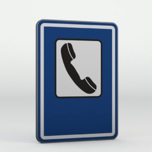 Dopravní značka IJ6 Telefon