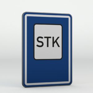 Dopravní značka IJ9 Stanice technické kontroly